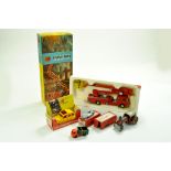 Assorted diecast comprising Corgi Simon Snorkel Fire Engine, Tinplate Steam Roller and other issues.