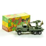 Politoys plastic military issue comprising No. 15, AA Gun. Appears complete, very good to