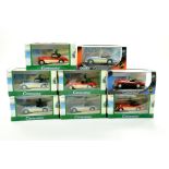 Group of diecast 1/43 Austin Healey issues from Cararama including various colour examples.