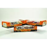 Trio of 1/43 diecast Car Sets comprising Jaguar / BMW, Mercedes Benz and Alfa Romeo. Generally