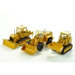 Trio of Liebherr diecast construction issues from Conrad comprising 531 Wheel Loader, 731 Crawler