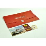 A Trio of high quality well preserved Automobile (car) brochures and related items comprising