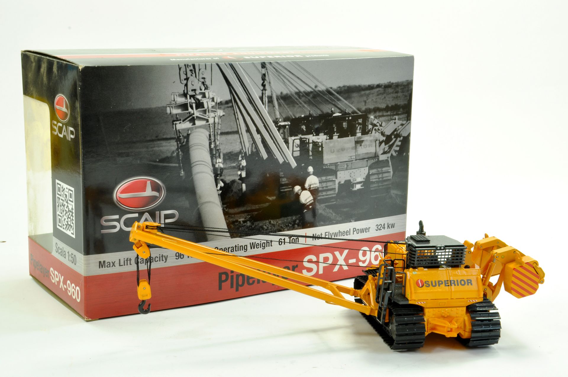 ROS 1/50 construction issue comprising Scaip SPX-960 Pipelayer. Excellent with original box.