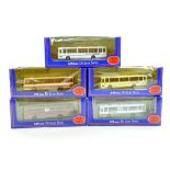 EFE Exclusive First Editions diecast 1/76 Bus / Coach issues comprising 5 Boxed Examples. Various