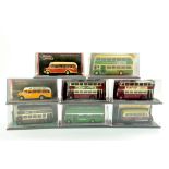 Corgi Original Omnibus diecast 1/76 Bus / Coach issues comprising 8 Boxed Examples. Various liveries