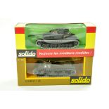 Solido 1/50 diecast military issues x 2. Excellent with very good to excellent boxes. Enhanced