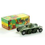 Politoys plastic military issue comprising No. 1, Armoured Tank. Appears complete, very good to