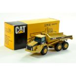 NZG 1/50 diecast construction issue comprising CAT D250E Dump Truck. Excellent with original box.