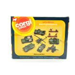 Corgi Juniors No. 3029 Military Gift Set. Ex Shop Stock hence very good to excellent. Enhanced