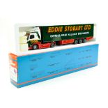 Tekno 1/50 diecast truck issue comprising British Collection Volvo Box Trailer in the livery of