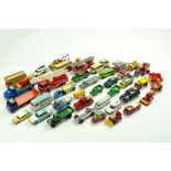 A varied group of diecast comprising Dinky, Matchbox, Corgi and others. Some repainting and wear,