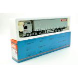 Tekno 1/50 diecast truck issue comprising British Collection Volvo Curtainside Trailer in the livery