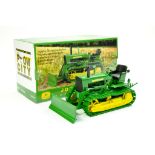 Ertl 1/16 John Deere 1010 Crawler Tractor with Dozer Blade. Special for Plow City Show. Excellent