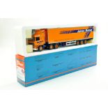 Tekno 1/50 diecast truck issue comprising British Collection ERF Box Trailer in the livery of