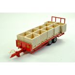 Three Oaks Farm Models Scratch Built 1/32 Herbst Trailer with Potato Box Load. Excellent. Rare.