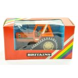 Britains 1/32 farm issue comprising Fiat 880DT Halftrack Tractor in Orange. Excellent in very good