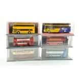 Corgi Omnibus diecast Bus / Coach issues comprising 6 Boxed Examples. Various liveries and