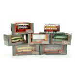 Corgi Omnibus diecast Bus / Coach issues comprising 7 Boxed Examples. Various liveries and