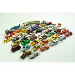 A large assortment of diecast comprising Matchbox, Majorette and others including some harder to