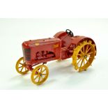 Spec Cast 1/16 diecast Farm issue comprising Massey Harris 102 Tractor on Metal Wheels. Complete