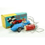 Clifford Series plastic battery operated BRM racing Car. Bright example, untested with original box.