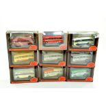 EFE Exclusive First Editions diecast 1/76 Bus / Coach issues comprising 9 Boxed Examples. Various