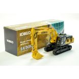 Conrad 1/50 diecast construction issue comprising Kobelco SK500 Tracked Excavator. Excellent,