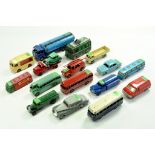 A varied group of diecast comprising Dinky, Matchbox, Corgi and others. Some repainting and wear,