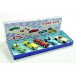Dinky Toys Code 3 Gift Set No. 153 Touring Sports Cars comprising MG Midget, Austin Healey,