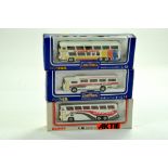 Tomica Tomy trio of diecast bus issues including Stagecoach. Generally Excellent in very good to