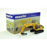 Universal Hobbies 1/50 Komatsu PC210 Tracked Excavator. Excellent, complete and with original box.