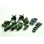 A group of Military Diecast comprising mostly Matchbox but to include Corgi and Britains also.
