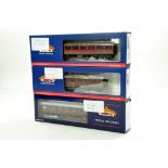 Bachmann Model Railway issue, 00 Gauge comprising trio of coaches, extra additions include extra