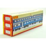 Model Railway H0 00 issue comprising Hornby R4310 Coach Pack comprising Blue Pullman Coaches.