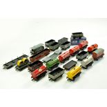 Hornby Dublo early issues including rolling stock (metal). Generally good to very good. Enhanced