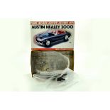 Advent 1/32 Plastic Model Kit comprising Austin Healey 3000. Appears complete and in well