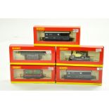 Model Railway H0 00 issues comprising Hornby Wagons, various. From an ex Layout Collection but