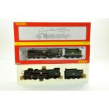 Model Railway H0 00 issues comprising Hornby duo of boxed steam locomotives. From an ex Layout