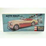 Revell (Vintage) Plastic Model Kit comprising Austin Healey 100-six. Sealed. Superb. Enhanced