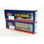 Bachmann Model Railway issue, 00 Gauge comprising duo of coaches, extra additions include extra