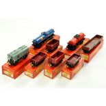 Model Railway H0 00 issues comprising Triang Wagons and Rolling Stock including Shell Tanker.