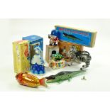 Novelty tinplate (modern mostly) issues, Chinese theme. Generally excellent with boxes. Enhanced