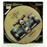 George Harrison Faster, original Record Disc. Enhanced Condition Reports: We are more than happy