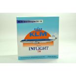 Model Aircraft Issue comprising 1/200 issue, Inflight McDonnell Douglas DC10 in the livery of KLM.