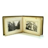 Photography - An antique photograph album, pertaining to early 1900's Italy (we think). Inclusive of
