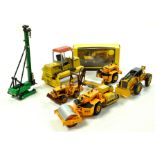 An interesting group of construction diecast, Conrad, NZG and others. Various issues. Good to Very