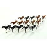 Britains Cob horses. No. 550. Superb examples are ex-shop stock hence little or no paint wear,