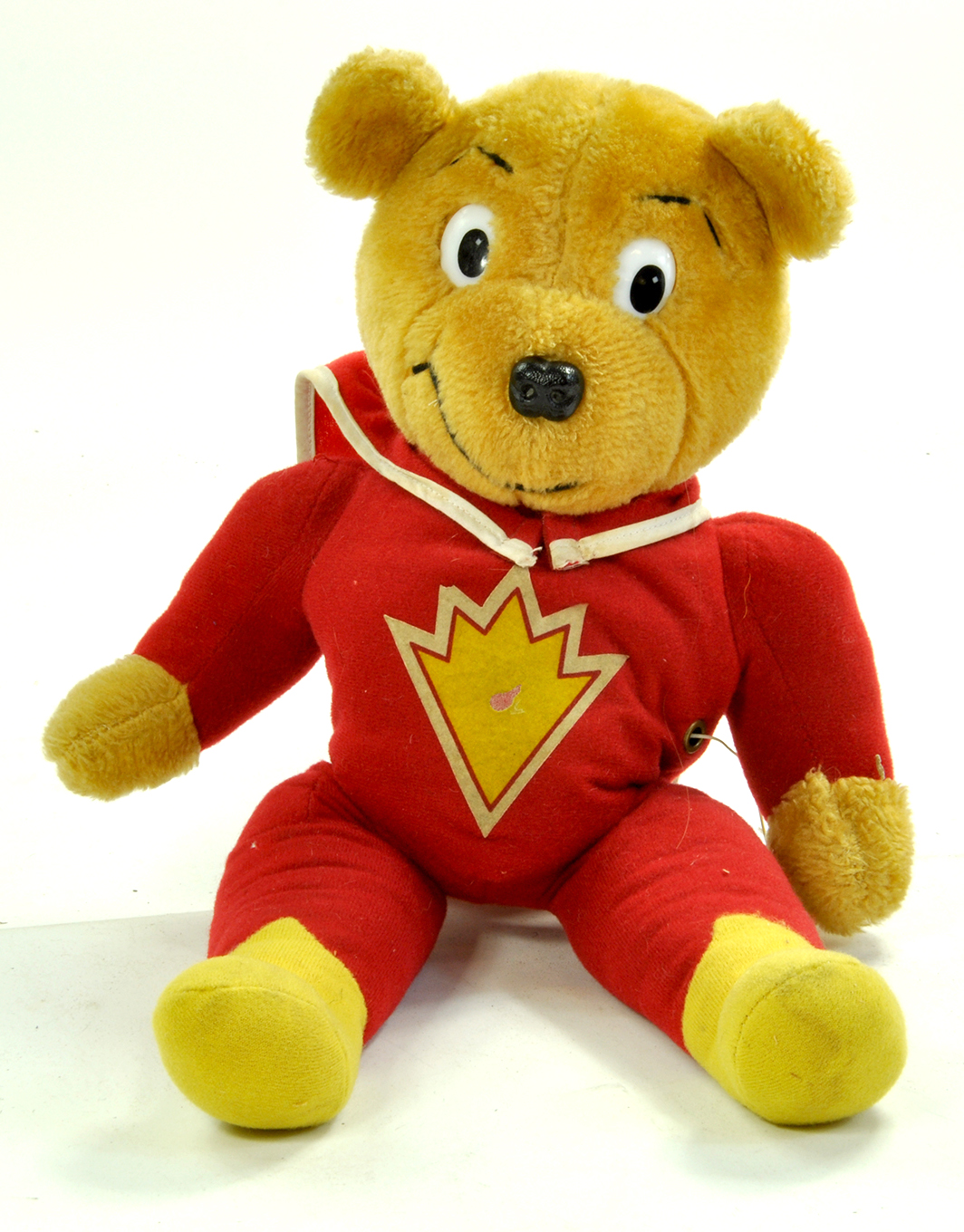 Original Superted Bear, 1980's by Petalcraft. Pullcord, working. Generally a bright example.