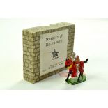 Britains Knights of Agincourt No. 1661 comprising mounted knight metal figure. Superb example,