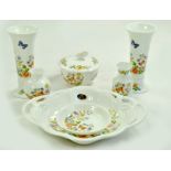 Aynsley cottage garden ceramic set. Generally Good to Very Good. Enhanced Condition Reports: We